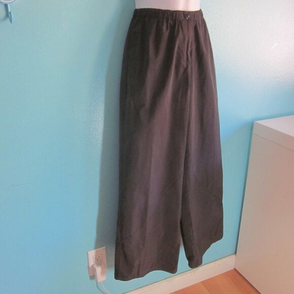 Babette SF Vintage Gray Nylon Wide Leg Crop Pants XS fits up to M 30" Waist - Picture 12 of 14